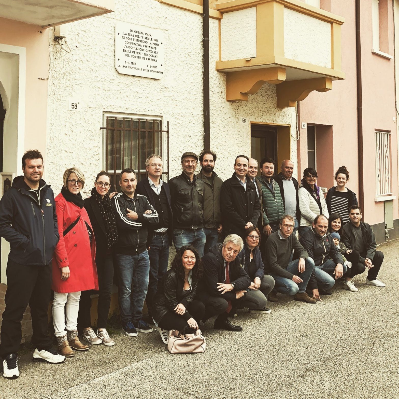 Ricordato il 136º anniversario della prima cooperativa ravennate