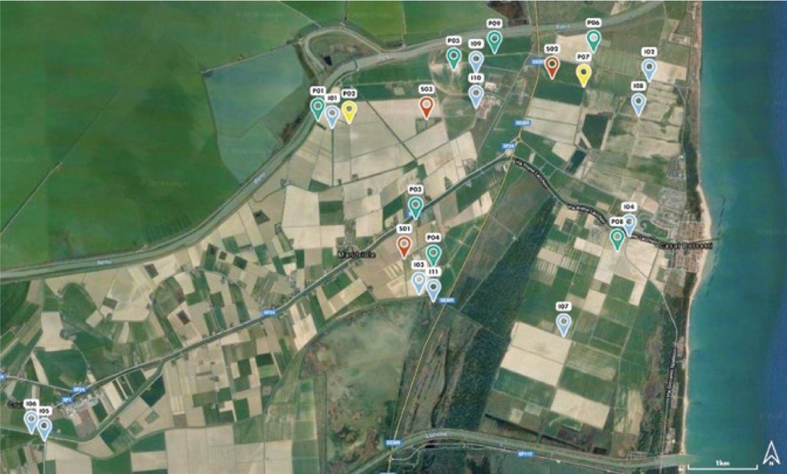Progetto UE Life Agrowetlands II: mitigare la salinità può dare nuovo volto all’agricoltura ravennate